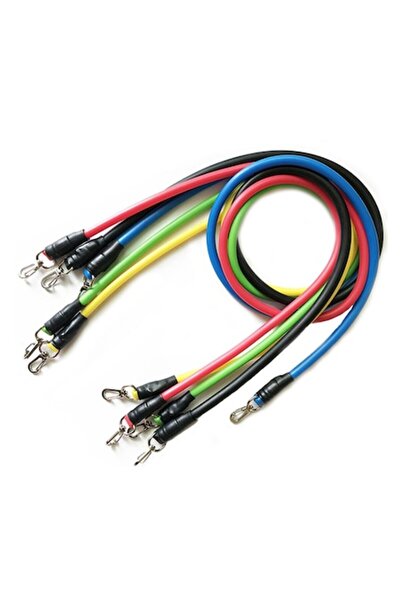 dalimag Sistem de antrenament fitness JT-003 cu corzi elastice