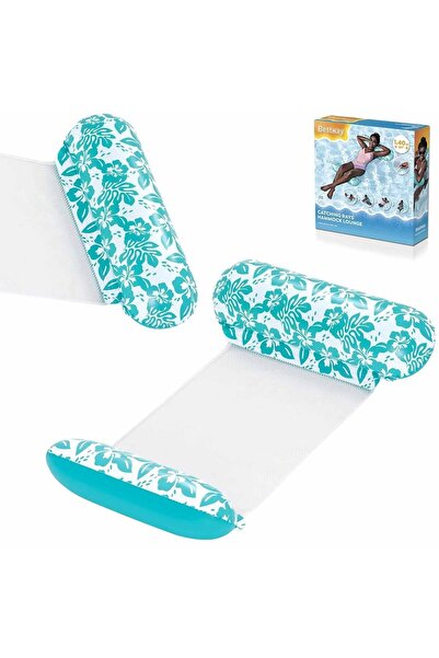 BESTWAY Saltea de plaja gonflabila Bestway, PVC, capacitate maxima de incarcare 100 kg, design modern, 14...