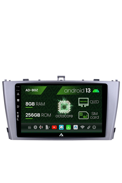AutoDrop Navigatie Toyota Avensis (2008-2015), Android 13, Z-Octacore / 8GB R...