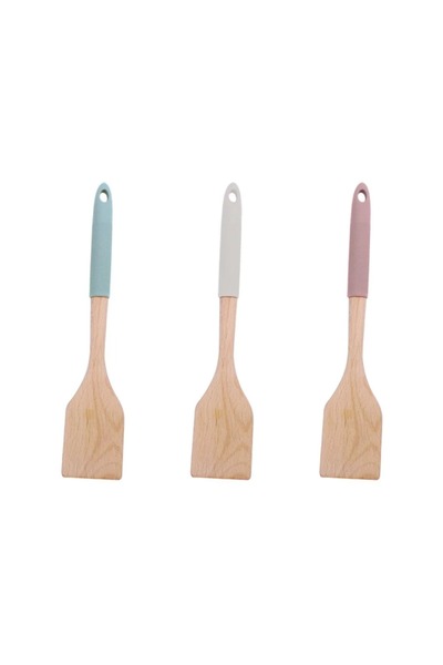 SAFA Silicone wooden spoon