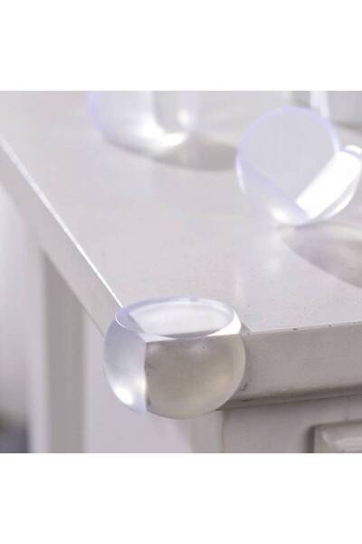 KESNUP Set of 4 transparent silicone corner protectors
