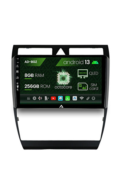 AutoDrop Navigatie Audi A6 (1999-2004), Android 13, Z-Octacore / 8GB RAM + 25...