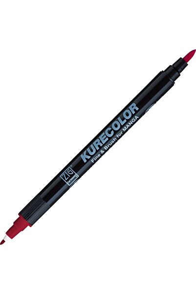 Zig قلم رسم ماركر مانغا سوبرتريند كوري كولور فاين آند برش 266 أحمر نبيذي