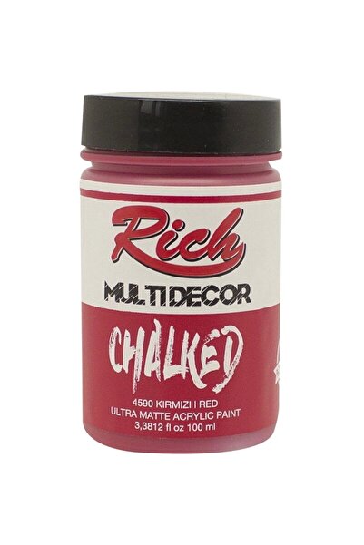 Rich Supertrend Multi Decor Chalked Akrilik Boya 100 cc. 4590 KIRMIZI