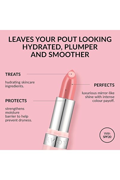 AVON HYDRAMATİC IŞILTILI RUJ ROSE QUARTZ