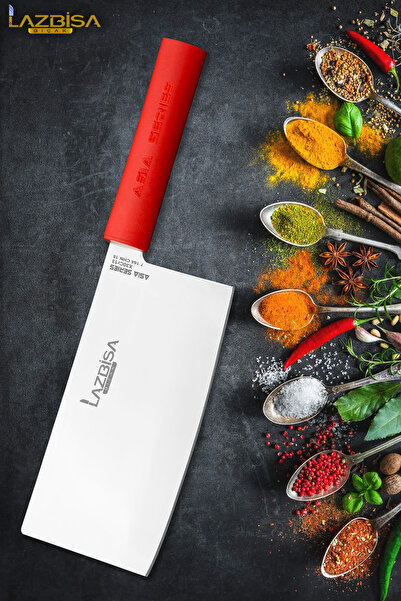 LAZBİSA Asia Serisi Mutfak Bıçak Uzakdoğu Şef Bıçağı Et Ekmek Sebze Salata Şef Bıçağı HDS-21