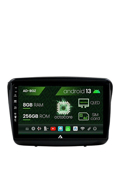 AutoDrop Navigatie Mitsubishi L200 / Pajero Sport, Android 13, Z-Octacore / 8...