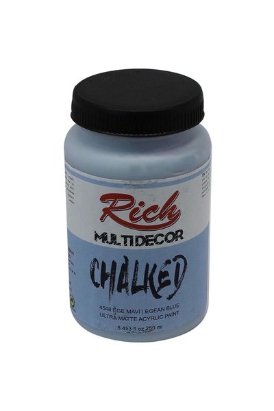 Rich Supertrend Multi Decor Chalked Akrilik Boya 250 cc. 4548 EGE MAVİ