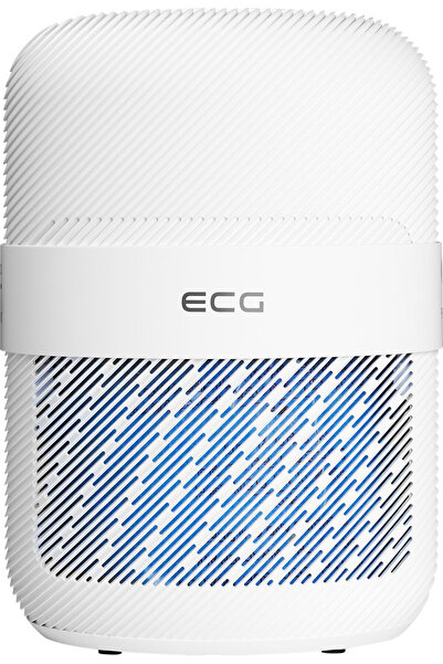 ECG AP1 Compact Pearl air purifier, 30 W, Wi-Fi, 3 speeds, ionization, aromatherapy, white
