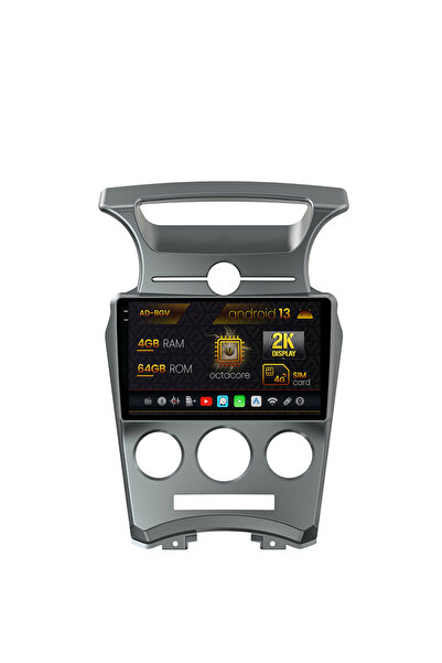 AutoDrop Navigatie Kia Carens (2007-2011),Android 13,V-Octa/4GB RAM+64GB ROM,...