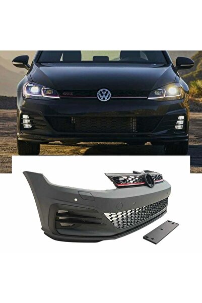 Genel Markalar Volkswagen Golf 7,5 2018-2020 Gti Ön Tampon ve Panjur Seti