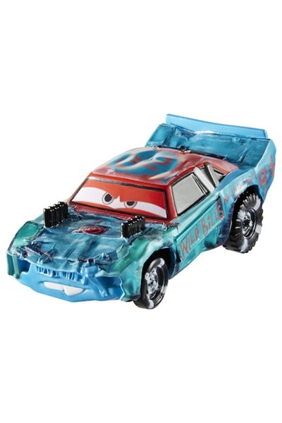 CARS Jucărie Pixar Die-Tube Fishtail, scară 1:55, 7 cm albastră