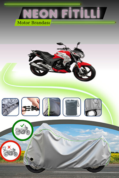 Cemku Fast قماش دراجة نارية متوافق مع غراي لوك متوافق مع نيون فيتيل فولكشن شارب 150