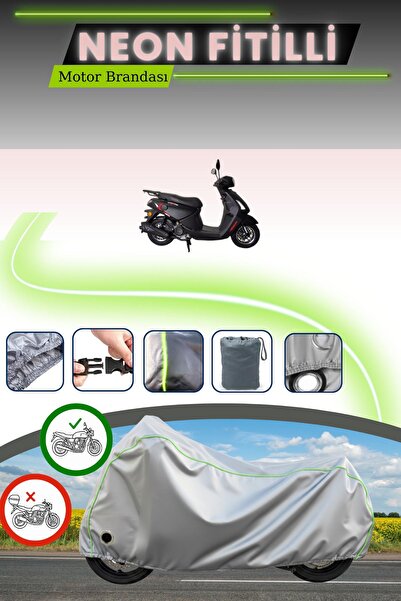 Cemku Fast قماش دراجة نارية متوافق مع غراي لوك متوافق مع نيون فيتيل فولكستايل 50