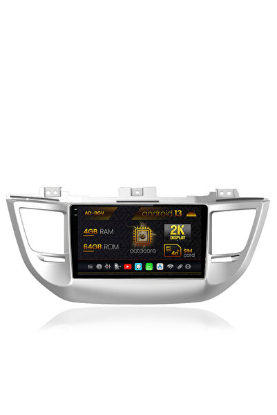 AutoDrop Navigatie Hyundai Tucson 3 (2015-2018),Android 13,V-Octa/4GB RAM+64G...