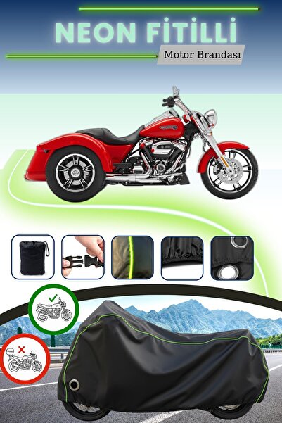 Cemku Fast قماش محرك متوافق مع نيون فيتيل هارلي ديفيدسون فريويلر من بلاك ليكت