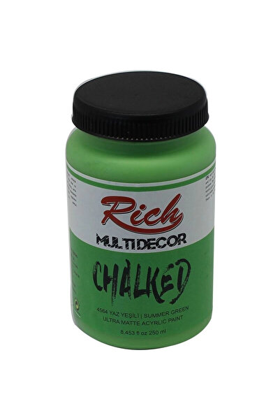 Rich Supertrend Multi Decor Chalked Akrilik Boya 250 cc. 4564 YAZYEŞİLİ
