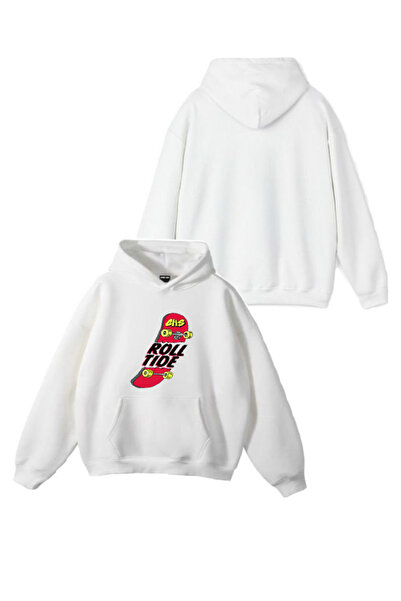 Sebesta Fashion New Season Rool Tide Printed 3 Yarn Cotton Hooded Sweatshirt