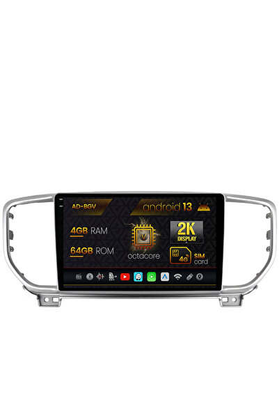 AutoDrop Navigatie Kia Sportage (2018+),Android 13,V-Octa/4GB RAM+64GB ROM,9.5"