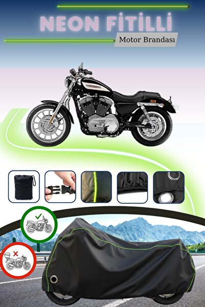 Cemku Fast غطاء محرك متوافق مع نيون فيتيل هارلي ديفيدسون سبورتستر رودستر XL12...