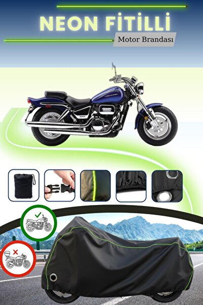 Cemku Fast غطاء محرك متوافق مع نيون فيتيل سوزوكي مارودر 800 باللون الأسود