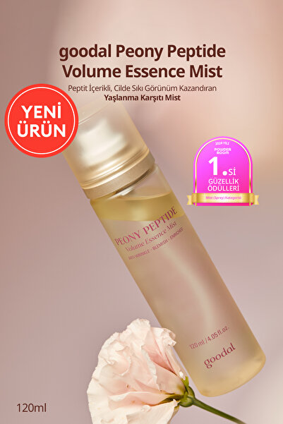 Goodal Peptit İçerikli, Yaşlanma Karşıtı Mist Peony Peptide Volume Mist Essence