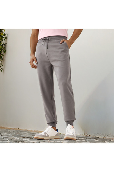 FAV Regular Fit Joggers with Drawstring Closure and Pockets