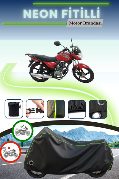 Cemku Fast غطاء محرك متوافق مع نيون فيتيلي كوبا رازور 150 باللون الأسود