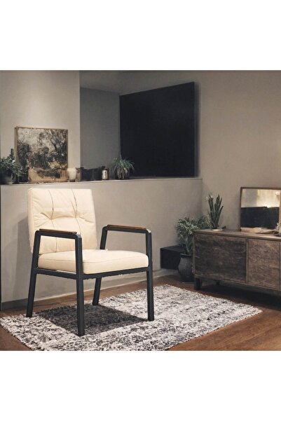 Crestj كرسي مفرد قماش