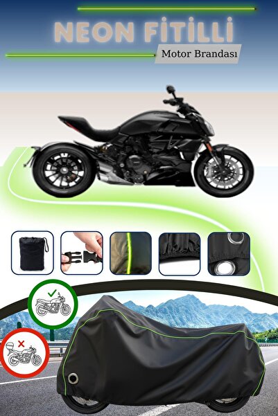 Cemku Fast غطاء محرك أسود متوافق مع نيون فيتيلي دوكاتي ديفيل دارك