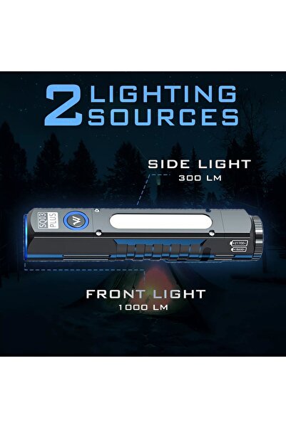 genric Rafeed Comfort Life LED Waterproof Rechargeable Flashlight