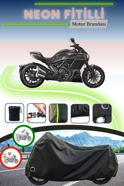 Cemku Fast غطاء محرك متوافق مع نيون فيتيلي دوكاتي ديافيل كاربون من بلاك ليكت