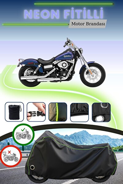 Cemku Fast غطاء محرك متوافق مع نيون فيتيل هارلي ديفيدسون داينا ستريت بوب FXDB...