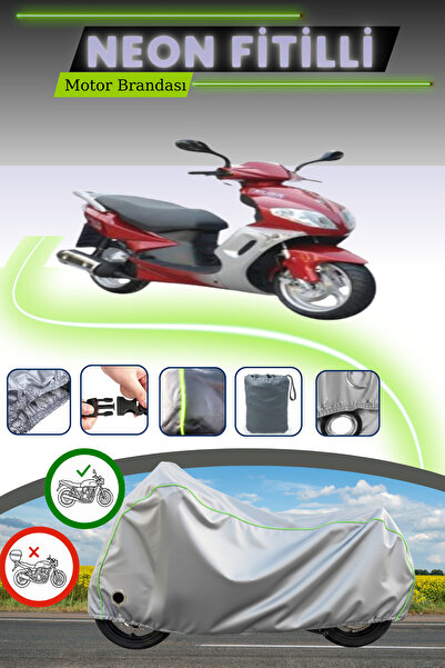Cemku Fast غطاء دراجة نارية متوافق مع غري كيلت نيون فيتيل كوبا أبريكوت 125