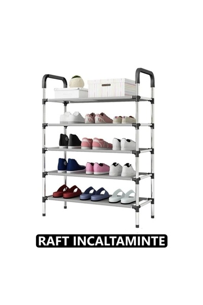 OEMMM Premium Shoe Rack - 5 Shelves - 58x26x102cm