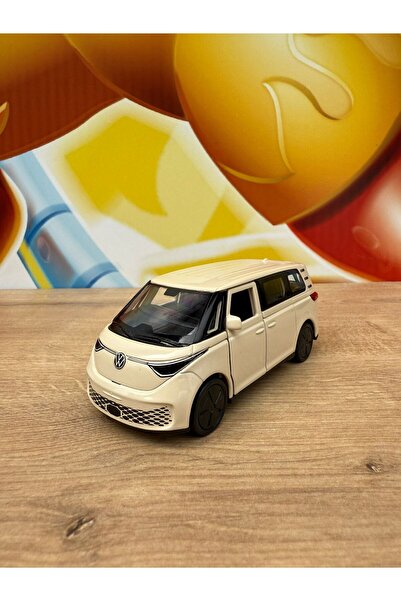 scntoys Welly Volkswagen ID.BUZZ Krem Diecast Metal Araba Oyuncak Volkswagen ...
