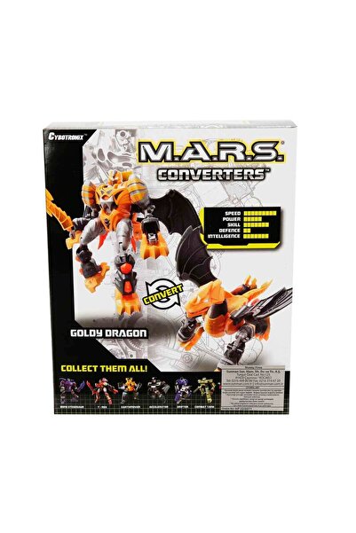 Sunman Happy Kid M.A.R.S. Dönüşebilen Robot Dinozor S01041160 Goldy Dragon