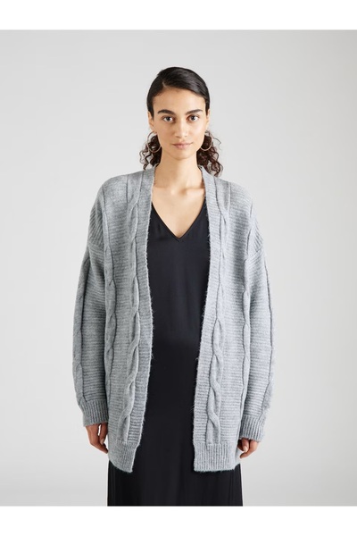 About You Anja gray knitted cardigan