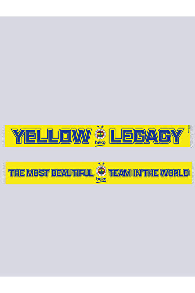 Fenerbahçe BASKET ŞAMPİYONLUK YELLOW LEGACY ŞAL