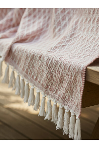 BEYLİNİ Multi-Purpose Cover Sofa Bed Rug Mattress Picnic Mat Floor Covering Washable Fringed 170X200 cm