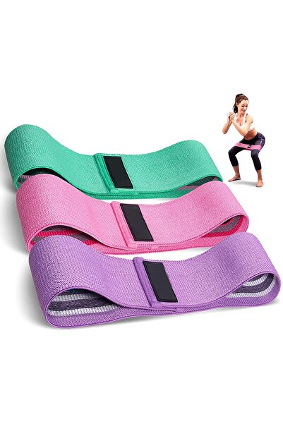 dalimag Set benzi de rezistenta, 3 niveluri de rezistenta, design antiderapant, portabile