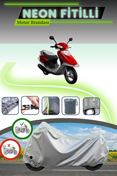 Cemku Fast غطاء دراجة نارية متوافق مع غطاء دراجة نارية رمادي اللون متوافق مع ...