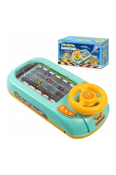 N2Y لعبة سباق سيارات للأطفال، لعبة عجلة قيادة موسيقية، محاكاة قيادة عجلة قياد...