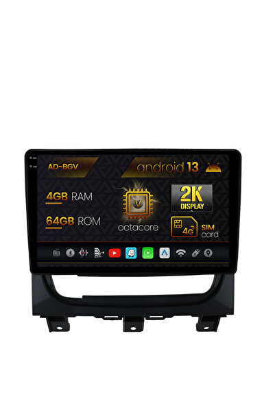AutoDrop Navigatie Fiat Strada/Idea (2011-2016),Android 13,V-Octa/4GB RAM+64G...