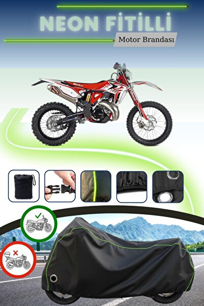 Cemku Fast غطاء محرك متوافق مع نيون فيتيلي بيتا RR 300 2T إندورو ريسينغ متوافق مع المحركات ذات اللون الأسود