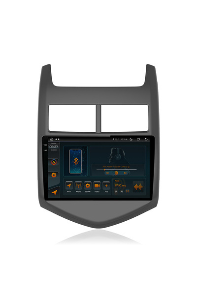 AutoDrop Navigation Chevrolet Aveo 2 (2010-2015), Android 13, V-Octa/4GB RAM+64GB ROM, 9.5"