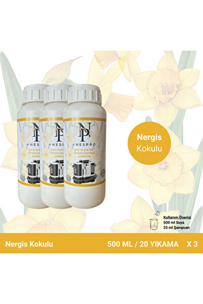 Reyonplus Nespro Halı ve Koltuk Yıkama Makinesi Şampuanı/Deterjanı - Nergis K...