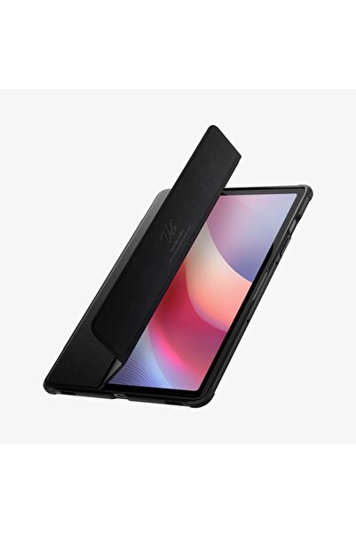 Spigen Galaxy Tab S10 Fe / Tab S9 Durable Case Rugged Armor Black Dual Layer Cover - Acs09380