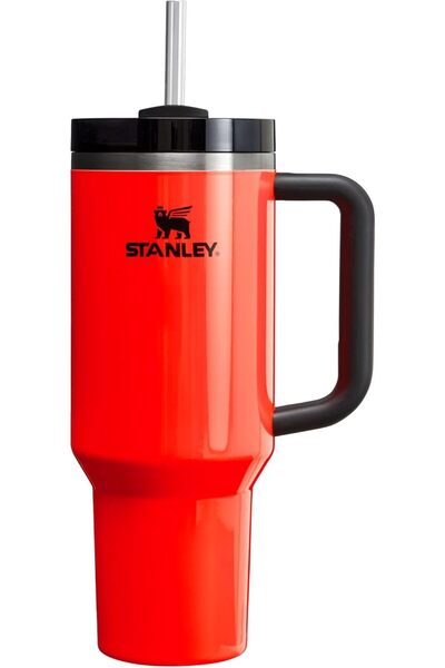 Generic Quencher H2.0 FlowState Stainless Steel Vacuum Insulated Tumbler with Lid and Straw, Neon Or