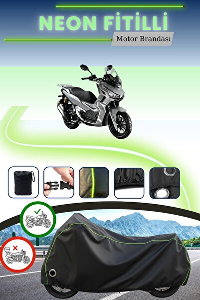 Cemku Fast غطاء محرك متوافق مع نيون فيتيلي RKS فيلوس 150 باللون الأسود